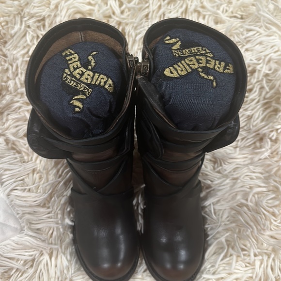 FreeBird Baker Leather boot. Size 7. Worn once. Perfect condition. - Picture 3 of 4